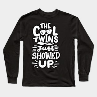 Twins Twin Brother Sister Long Sleeve T-Shirt